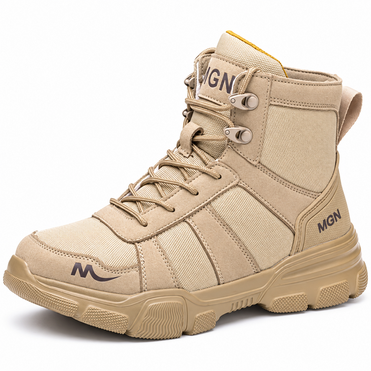 Men's Lightweight Fabric Safety Work Ankle Boots