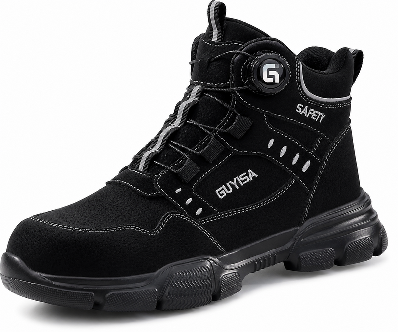 Men's Microfibre Steel Toe Safety Boots