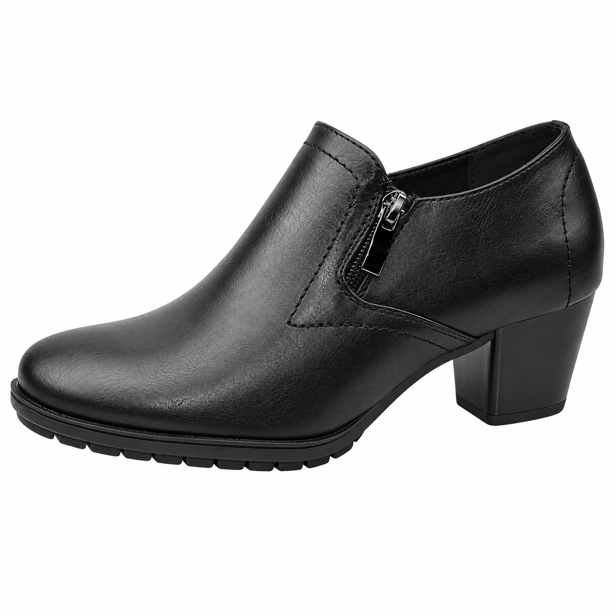 Women's High Cut Twin Zip Comfort Court Shoes