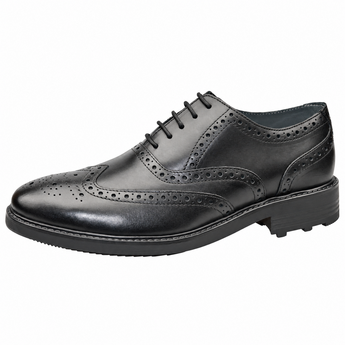 Men's Leather Brogue Oxford Smart Shoes