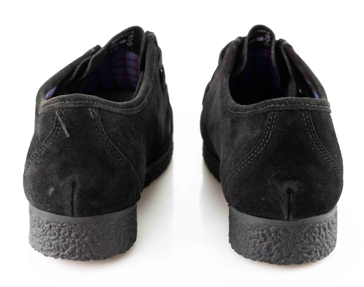 Men's Real Suede Lace-Up Apron Trapper Casual Shoes