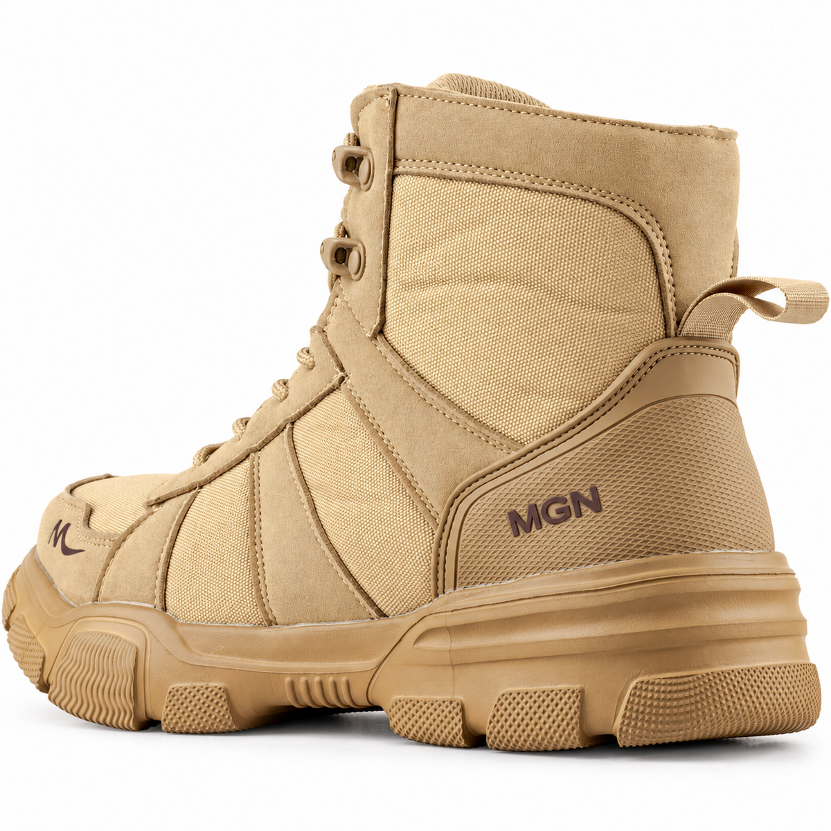 Men's Lightweight Fabric Safety Work Ankle Boots