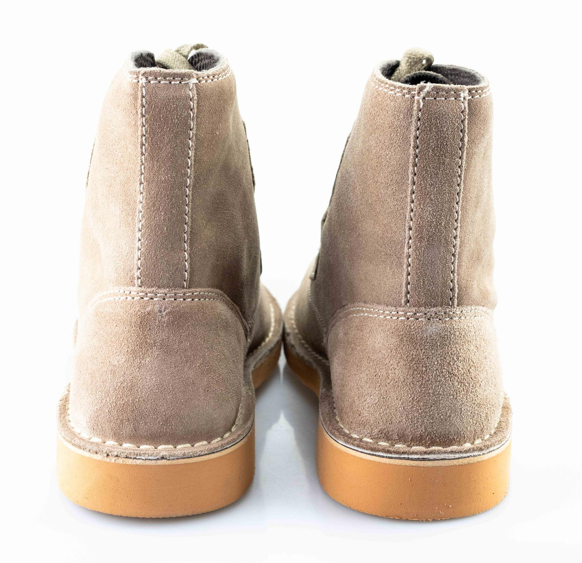 Men's Real Suede Ghillie Tie Desert Boots