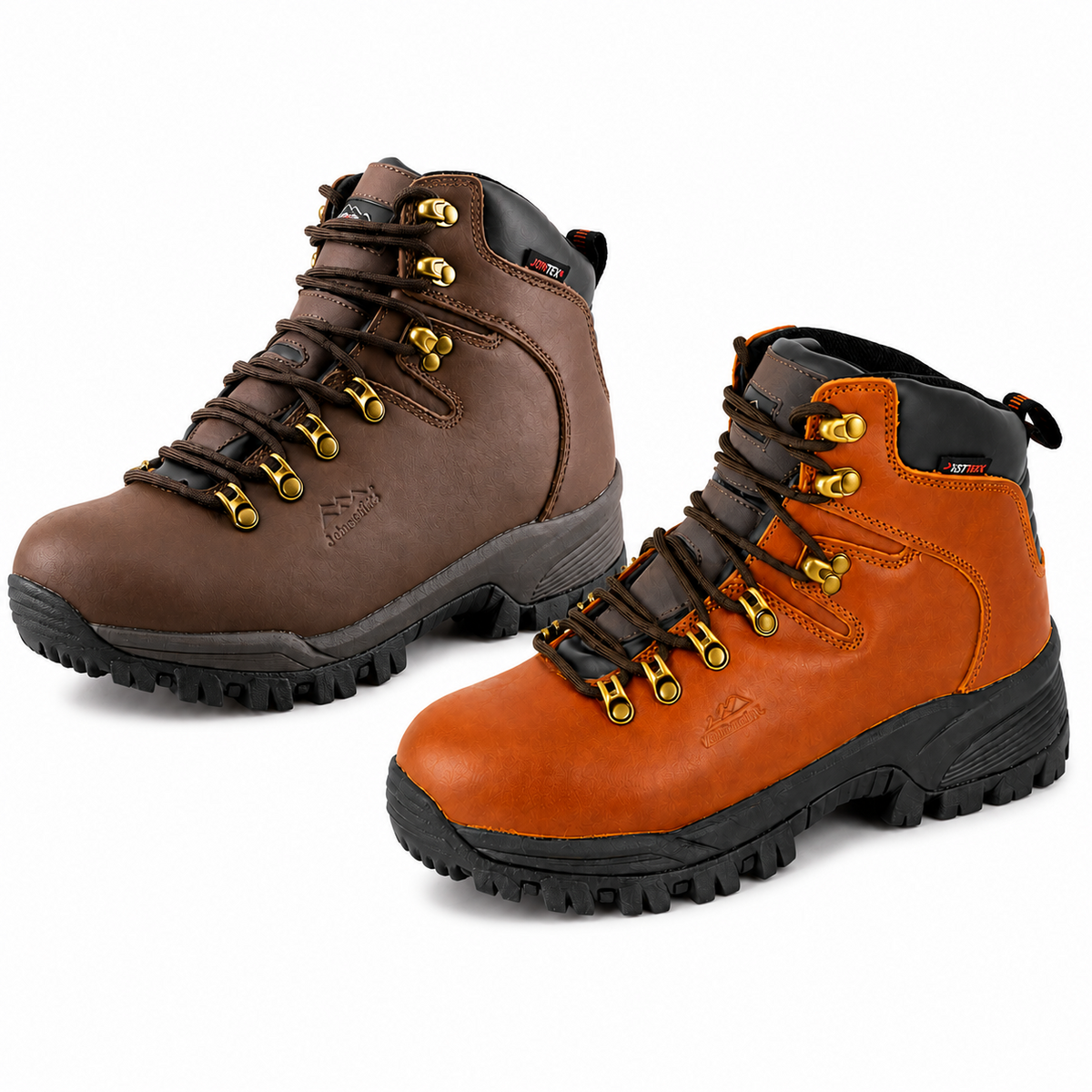 Men's Women's Unisex Hiking Boots Leather Waterproof Breathable
