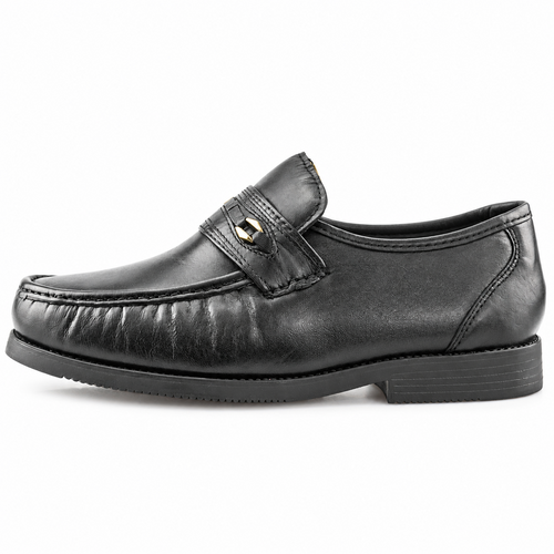 Mens Leather Wide Fit Smart Shoes