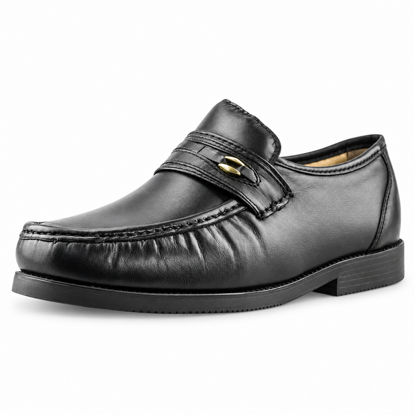 Mens Leather Wide Fit Smart Shoes