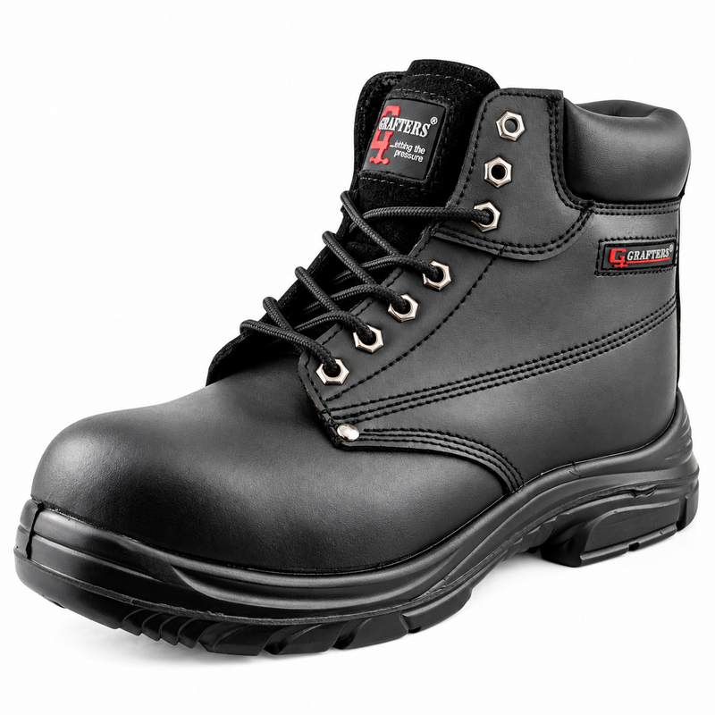 Mens Wide EEE Fitting Safety Boots