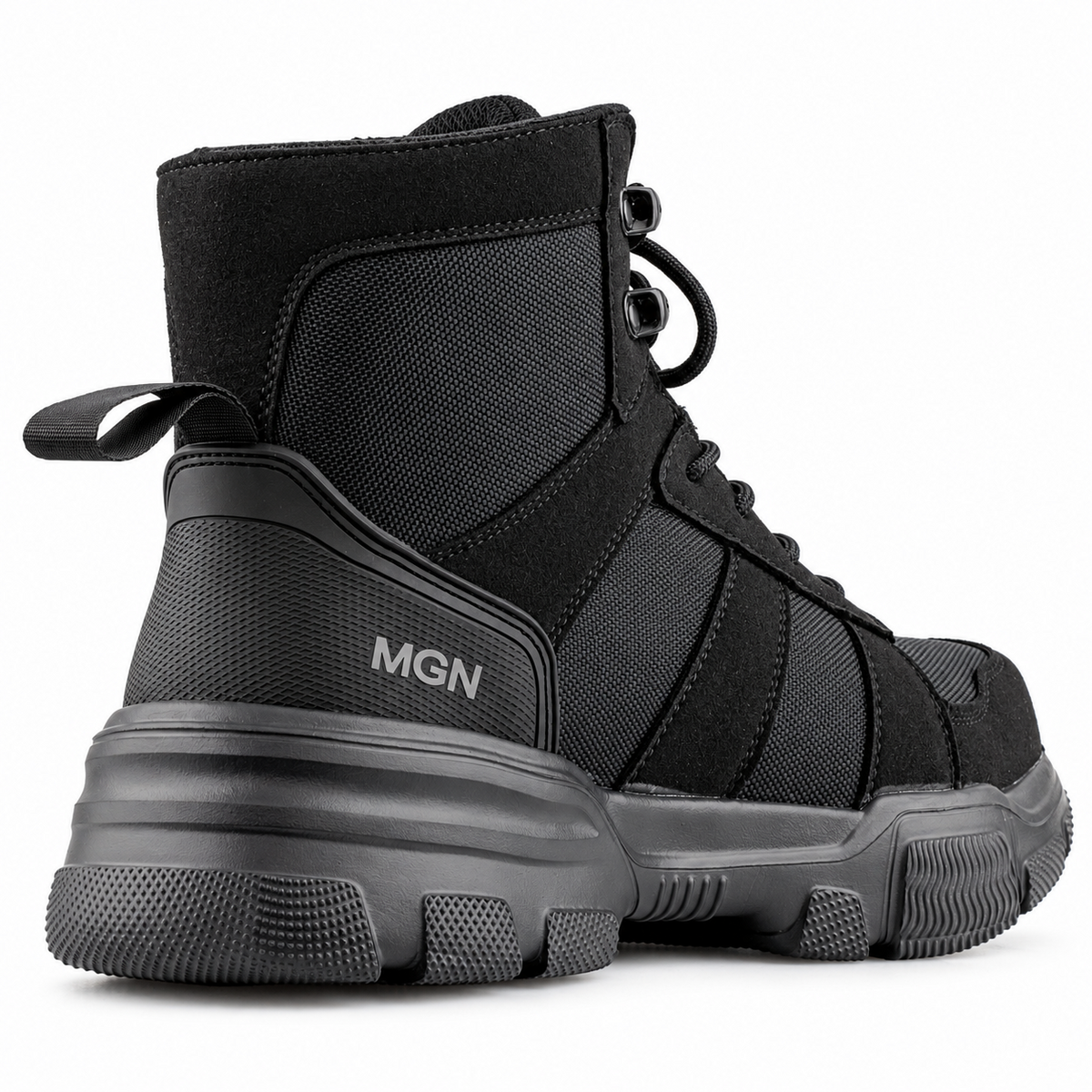 Men's Lightweight Fabric Safety Work Ankle Boots