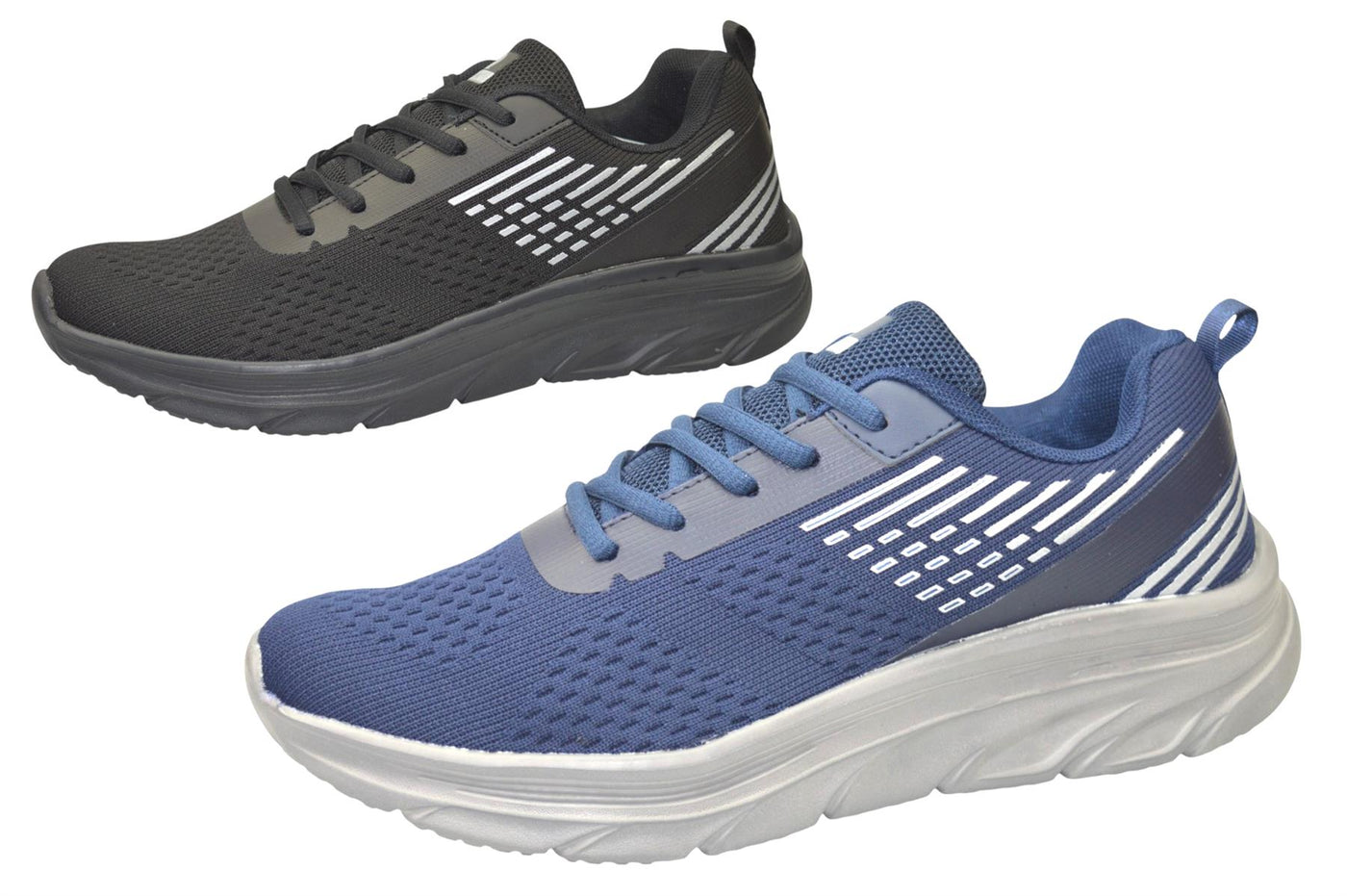 Mens Memory Foam Lace Up Trainers