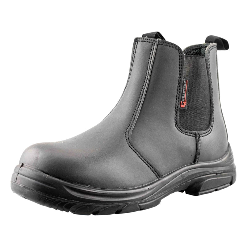 Mens Safety Wide EEEE Fit Chelsea Boots
