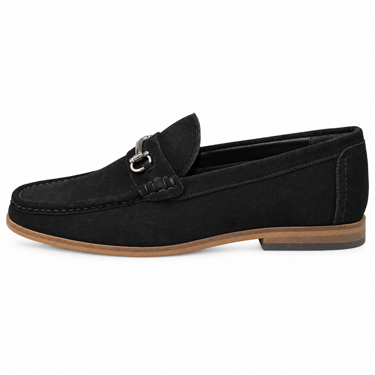 Men's Real Suede Slip-On Moccasin Casual Loafers