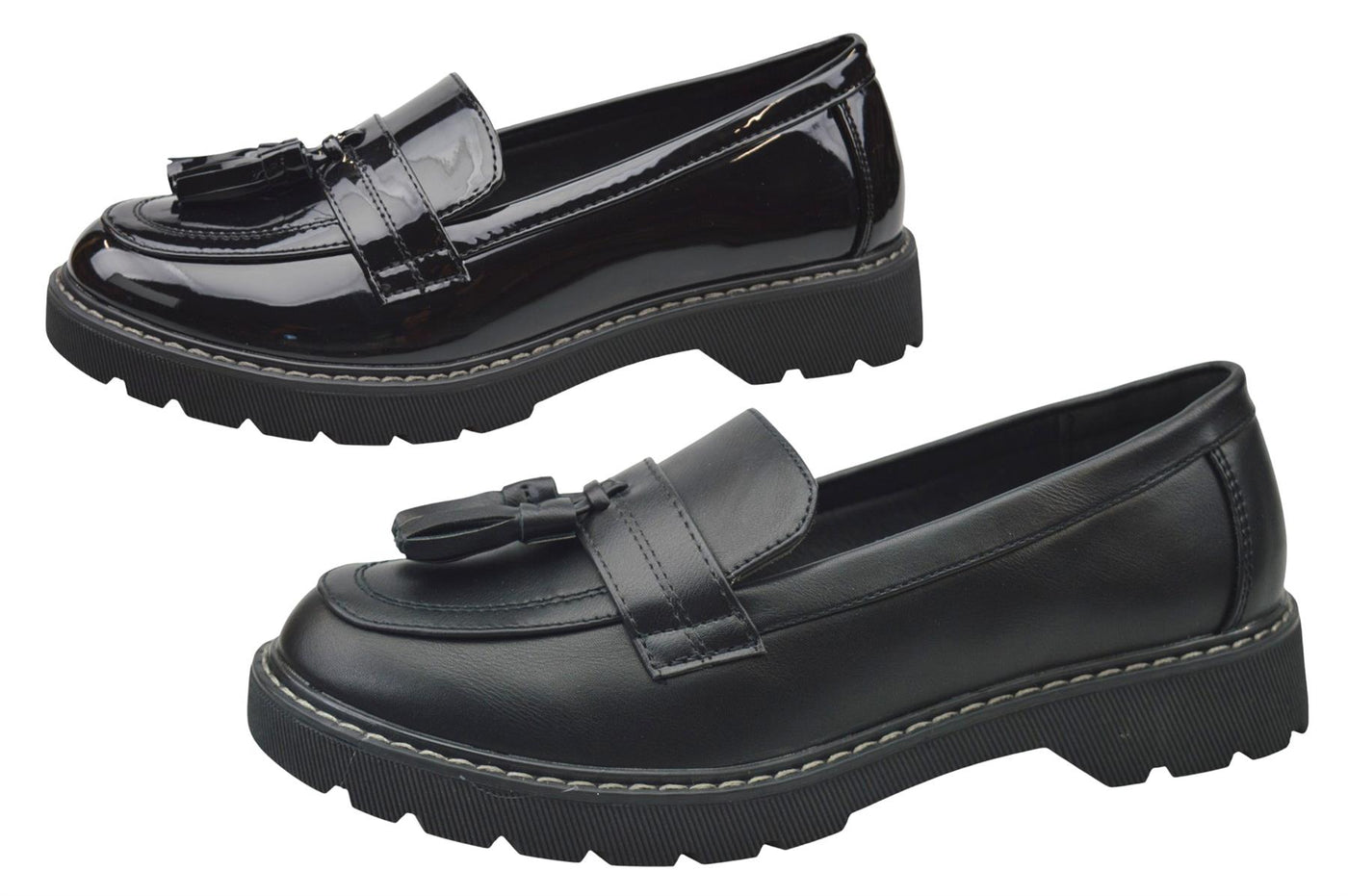 Womens Slip On Comfort Flat Loafers