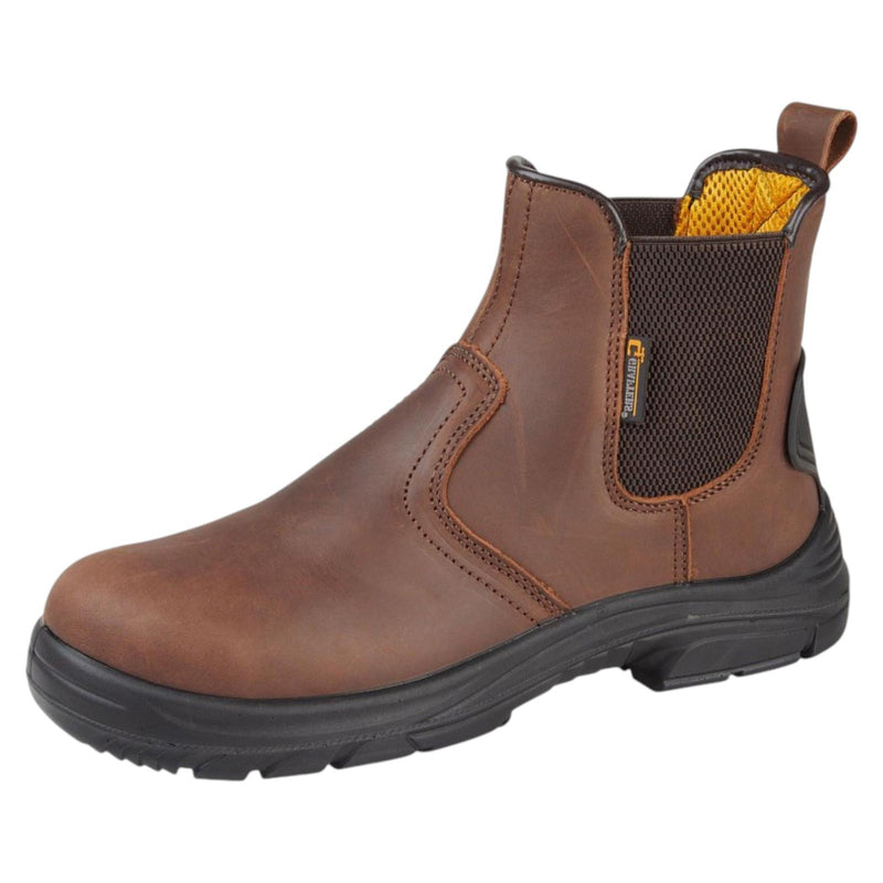 Wide EEEE Fit Pull On Safety Dealer Boot