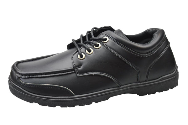 Mens Casual 4 Eyelet Apron Boat Shoes