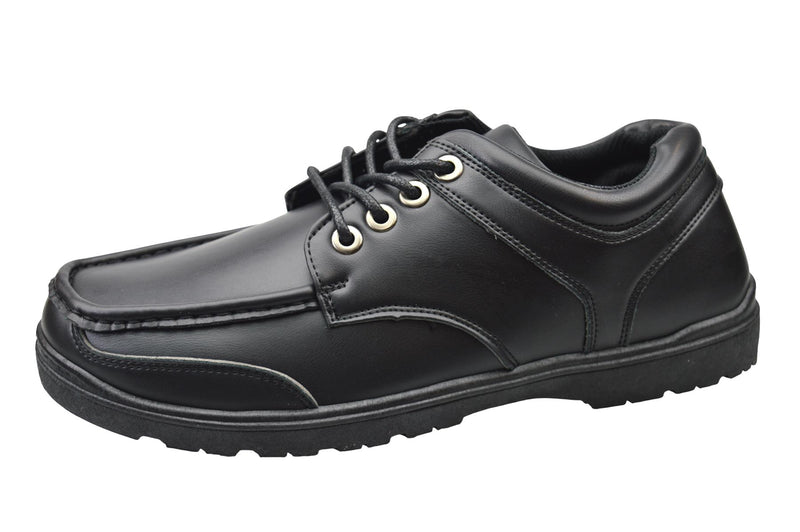 Mens Casual 4 Eyelet Apron Boat Shoes
