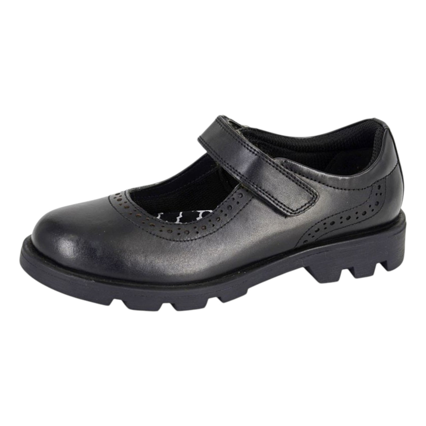 Girls Leather School Shoes