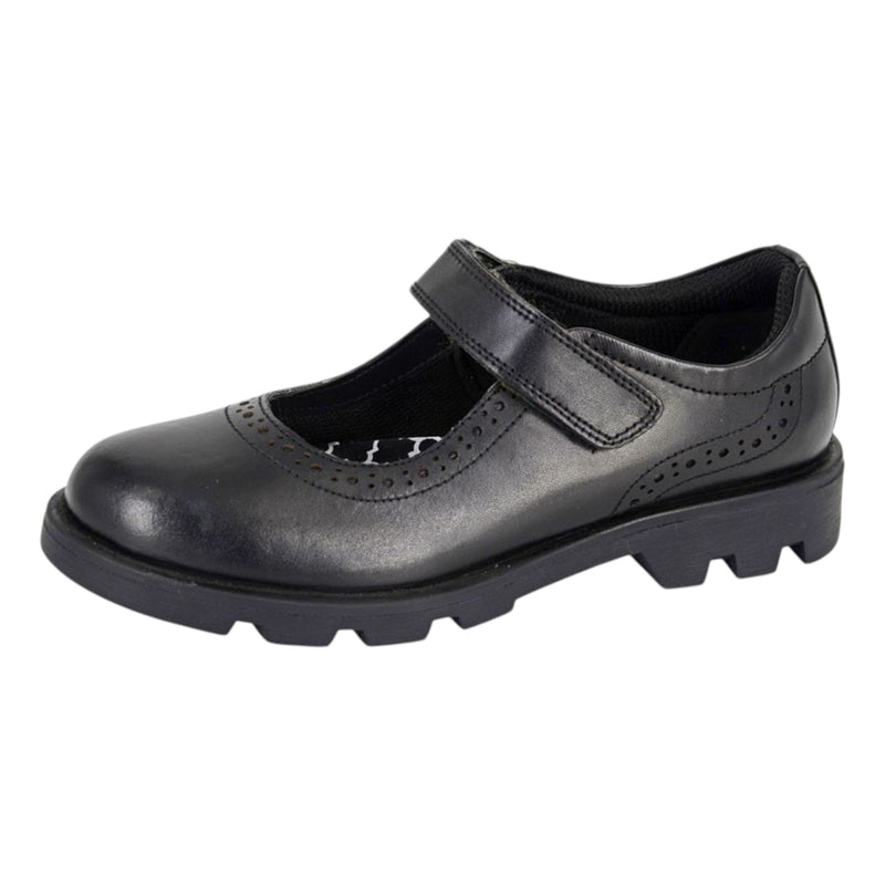 Girls Leather School Shoes