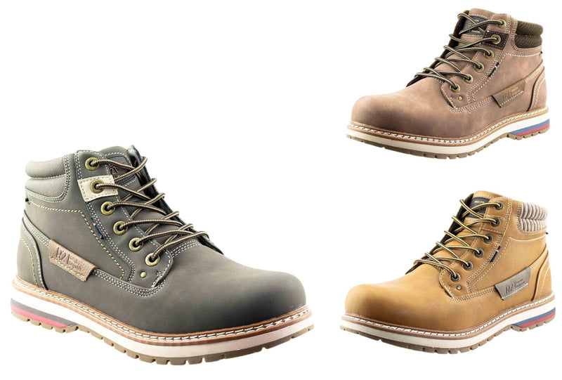 Men’s Hiking Walking Lace Up Ankle Boots