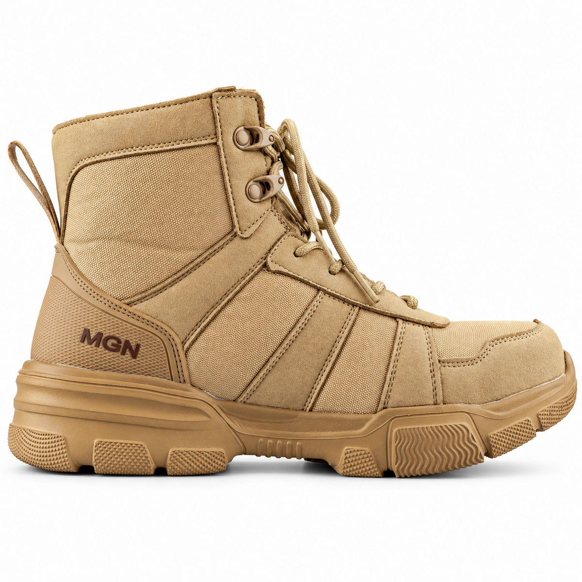 Men's Lightweight Fabric Safety Work Ankle Boots