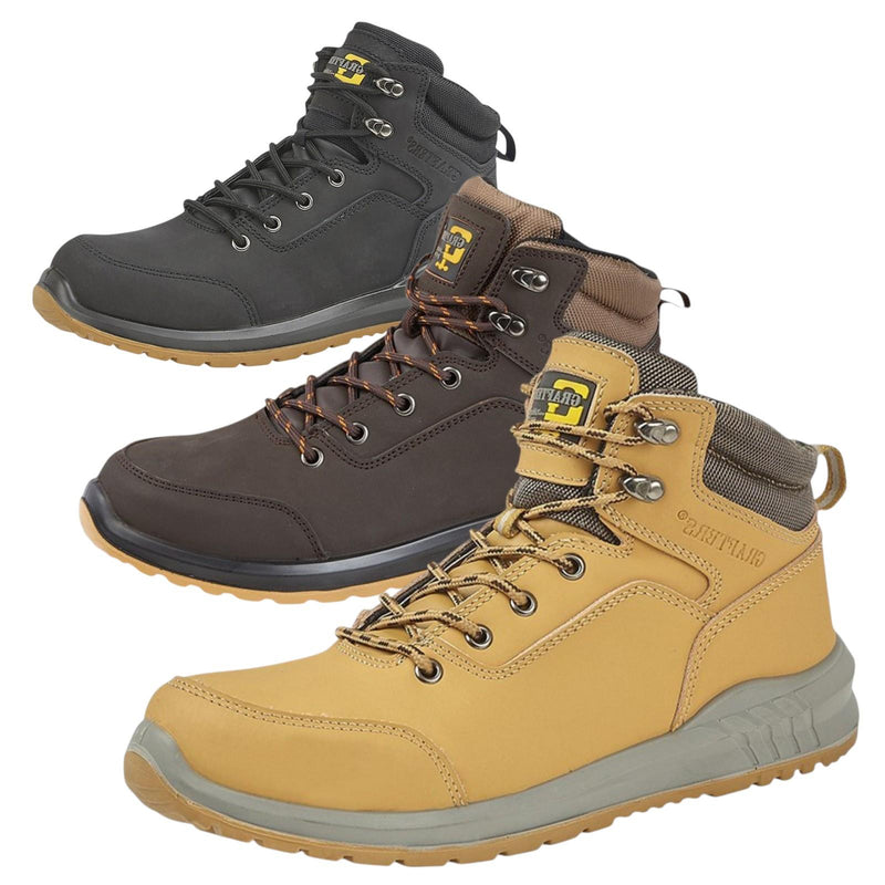 Mens Nubuck Action Leather Safety Boots