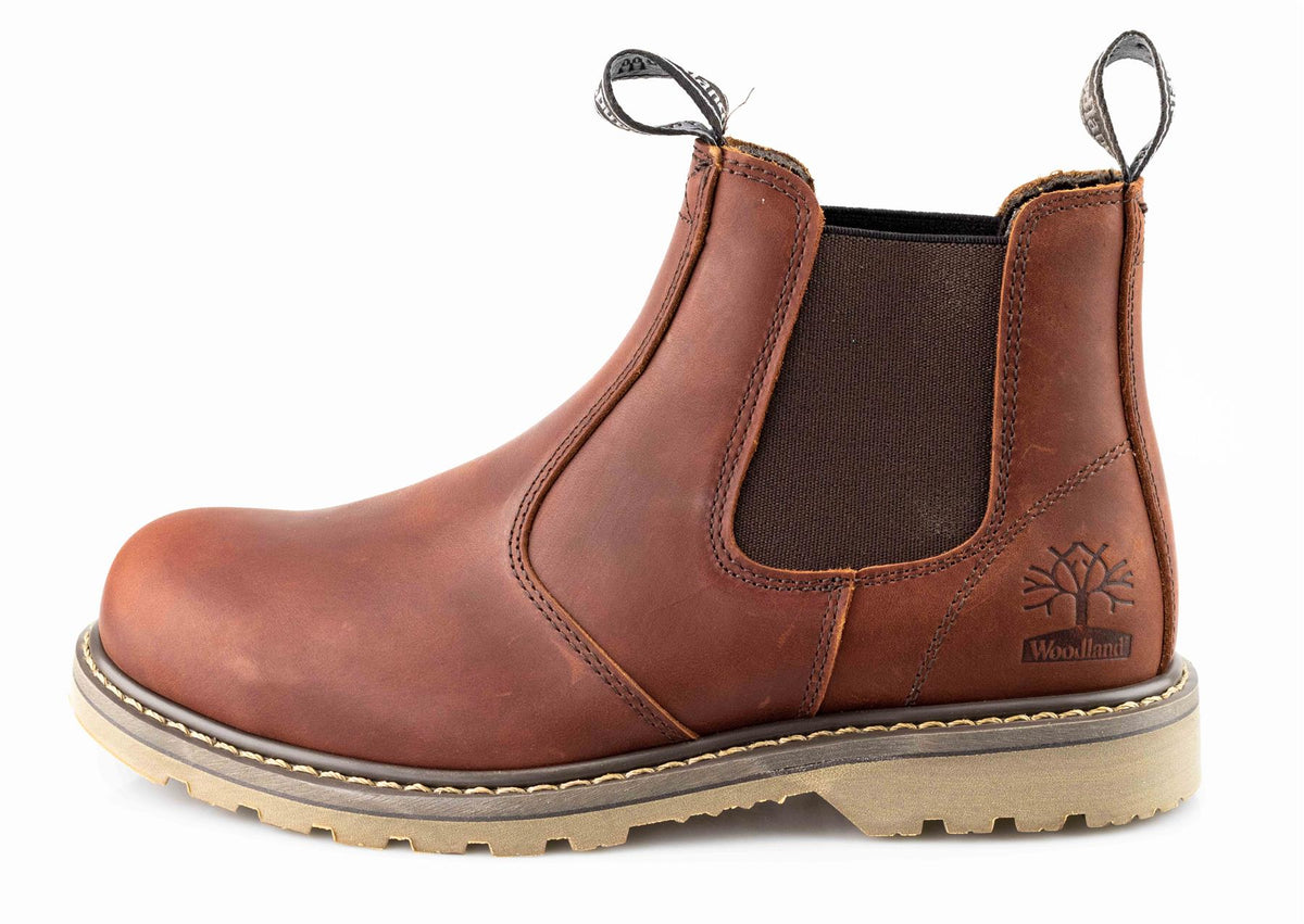 Men's Leather Chelsea Boots