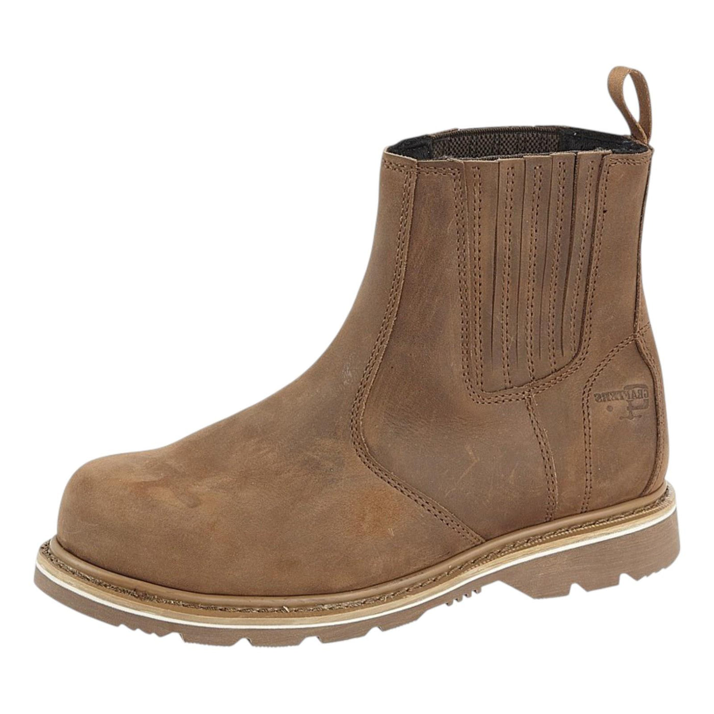 Mens Leather Goodyear Welted Safety Boots