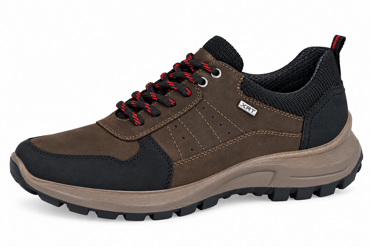 Men's Waterproof Nubuck Hiking Walking Trainers
